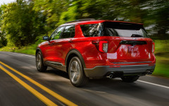 Desktop wallpaper. Ford Explorer ST-Line 2022. ID:142478