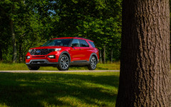 Desktop wallpaper. Ford Explorer ST-Line 2022. ID:142483